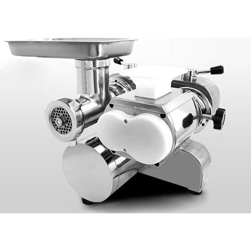 Meat grinder commercial electric stainless steel desktop multi-function large-scale minced meat slicing sausage stuffer