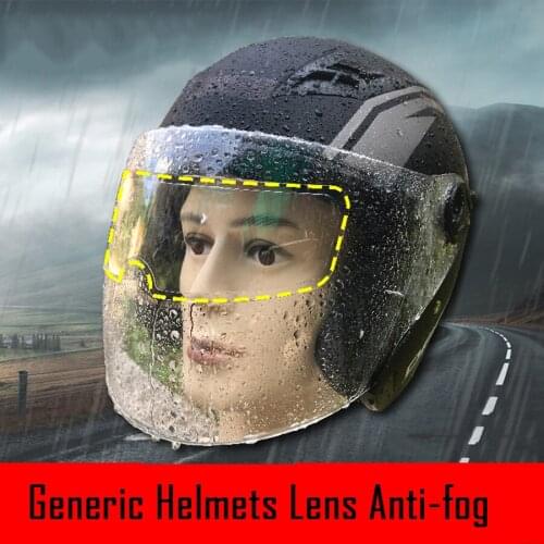 Motorcycle Helmet Anti-fog Stickers Clear Anti-Fog Patch Film Helmet Lens Accessories Helmet Lens Fog For K3 K4 AX8 LS2 HJC MT