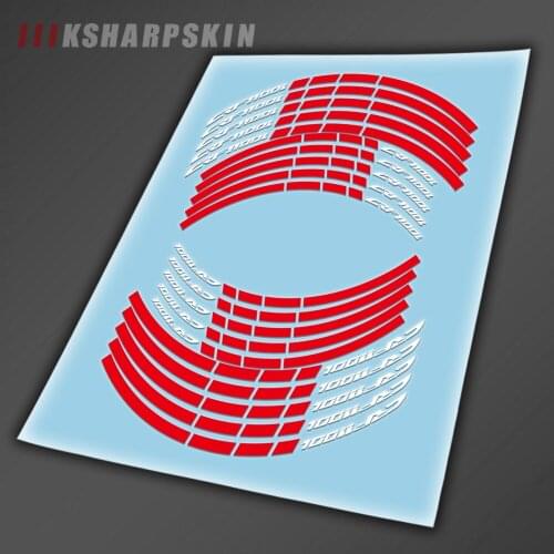 Motorcycle Reflective wheel stickers and Rim logo sticker Tire decoration decals Kit for Honda Africa Twin CRF1100L crf 1100l