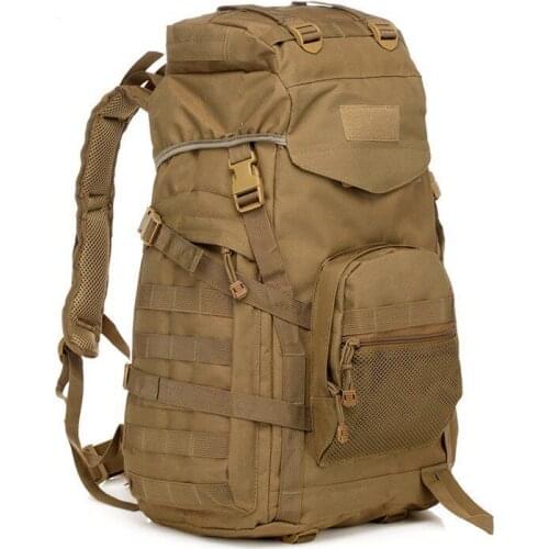 60L Tactical Molle Backpack Military Army Outdoor Bag Rucksack Men Camping Travel Backpack Hiking Sports Molle Pack Climbing Bag