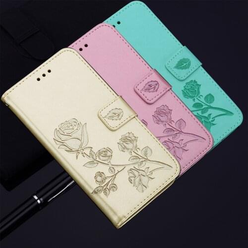 Embossed Flower Leather Flip Cover For Xiaomi Redmi Note 9S 8T 9 8 7 6 5 Pro 9C 9A 8A 7A 6A 5A 5 Plus Wallet Case Card Slots
