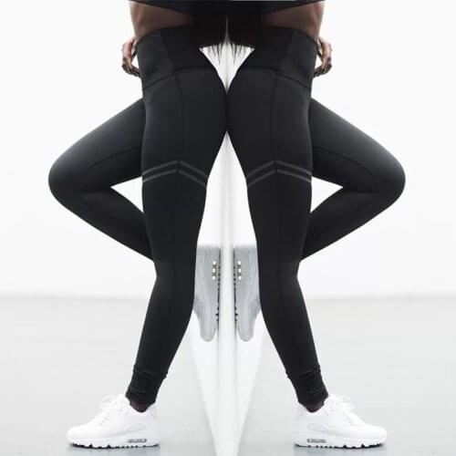 Women High Waist Leggings For Fitness Female Sexy Bubble Butt Gym Sports Leggings Push Up Fitness Solid Leggins