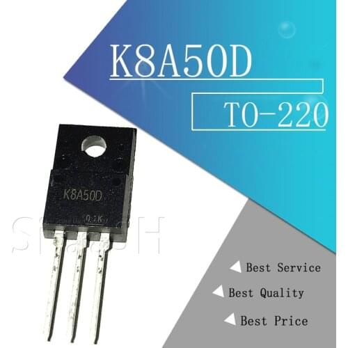 10pcs/lot K8A50D TK8A50D TO-220F