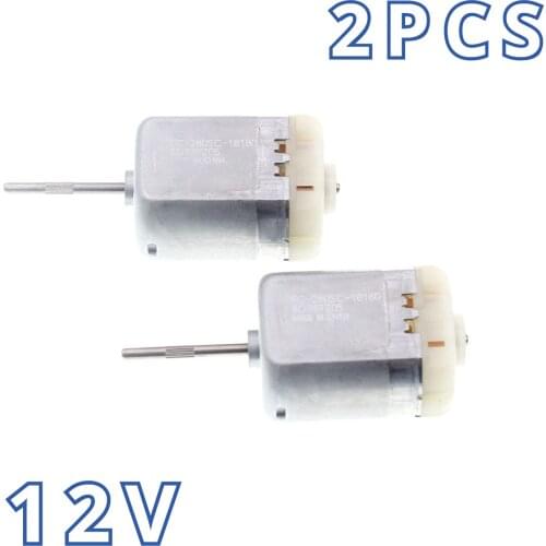 2pcs Genuine for Peugeot 20mm 12V carbon brush DC car door lock motor FC-280SC-18180 BD339Z07 MABUCHI for Renault Scenic 3