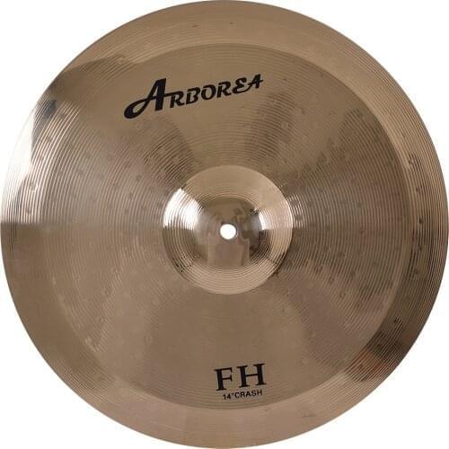Arborea FH series 14'' crash cymbal for drummer handmade cymbal