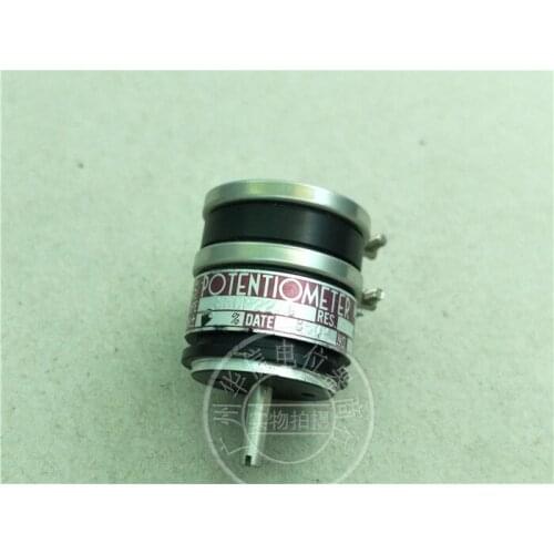 Used SAKAE SFCP22AG 5K double conductive plastic potentiometer handle 10mm switch