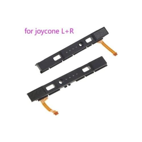 Free shipping Original LR Slide Left Right Slider Rail for Nintend switch Console for NS Joycon controller Railway USED Repair