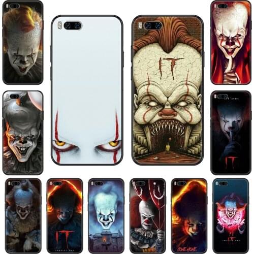 Stephen Kings It Phone case For Xiaomi Mi 6 8 9 A1 2 3 Max3 Mix2 Mix2S X T Lite Pro black silicone cover luxury funda soft