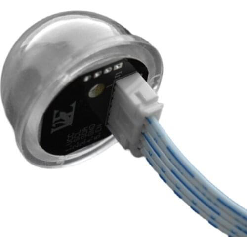 Ambient light sensor (detection range 0-200klx) to collect light