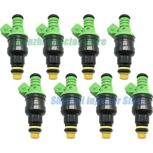 8PCS 440cc fuel injector For Bosch EV1 Volvo vw Audi GMC Chevrolet Dodge BMW 440cc/min TURBO 42 LB/HR 0280150558