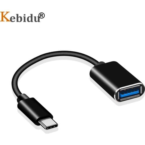 Kebidu USB Type C To USB 3.0 OTG Cable Male to Female Data Cord Cable Adapter For Macbook Huawei Xiaomi HTC