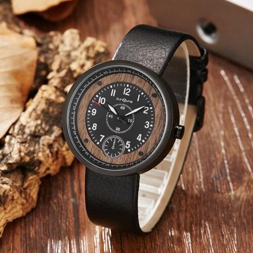 Creative Unique Wood Watch Men Women Personality Stylish Male Clock Wooden Men Ladies Minimalist Wristwatch relogio masculino