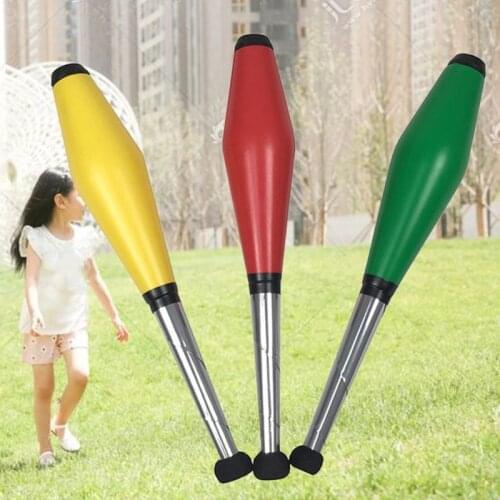 Juggling Pins Set Outdoor Children Juggling Training Stick Accessory Kid Playing Toy Family Performances Props