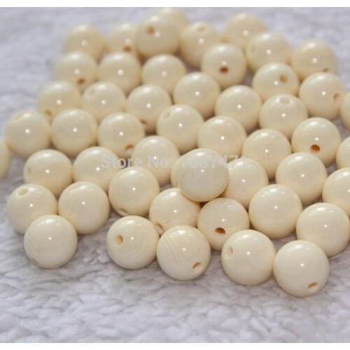New arrivals 200pcs 8mm Ivory Beads DIY jewelry accessories bracelet Decoration Crafts