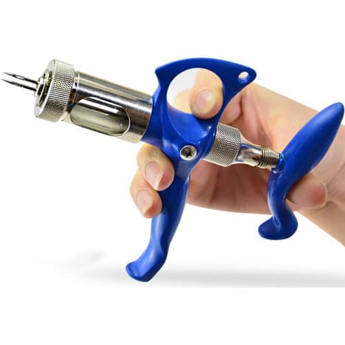 5cc double needle chicken pox vaccine thorn immunization special syringe chicken continuous syringe inoculator Stainless steel