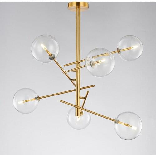 Nordic crystal lighting dining room black pendant lamp industry brand nordic decoration home ventilador de techo avizeler