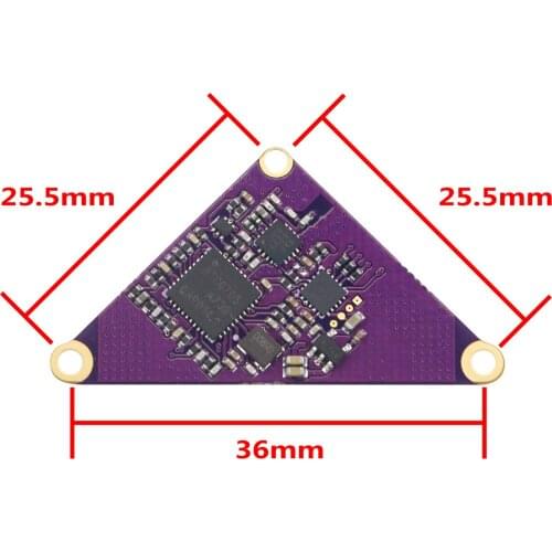 LDARC KKT-VTX200 5.8G 48CH 200mW FPV transmisor para F411E12A RC Drone Beta85X ET75 AK103 AK123 ET85 FPV Racing