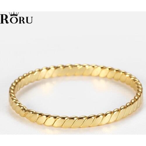 925 Sterling Silver Finger Rings Gold Silver Simple Thin Line Fashion Jewelry Zircon Wedding Ring for Woman