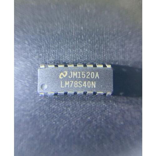 10pcs/lot LM78S40N 78S40N LM78S40 DIP16 100% NEW Original free shipping