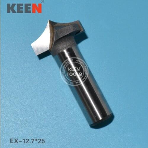 12.7*25/12.7*40 CNC Tungsten steel CNC Round Nose Bits Round Point Cut Bit For Woodworking Milling Cutter 1/2