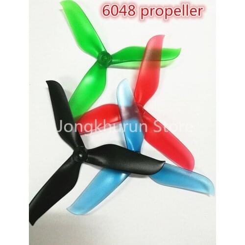 24pcs/12 pairs 6048 3 blade propeller 6048 6-inch mini multi-rotor 3 blades special propeller for QAV-R QAV-X GEP-TX Nighthawk