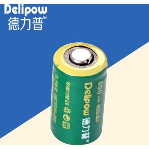 Delipow battery CR2 mini25 CR2 camera battery rechargeable battery 3V lithium battery 800 Ma Rechargeable Li-ion Cell