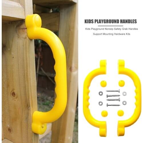 Antislip Safety Grab Handle Kids Playground Climbing Frame Swing Toy Support Kit for Children Early Learning Supplies