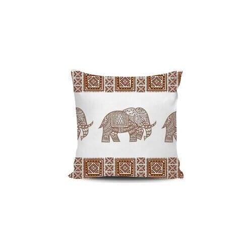 Belnido Home Premium Elephant Animal Themed Pillow decorate Case KRB1008-V3