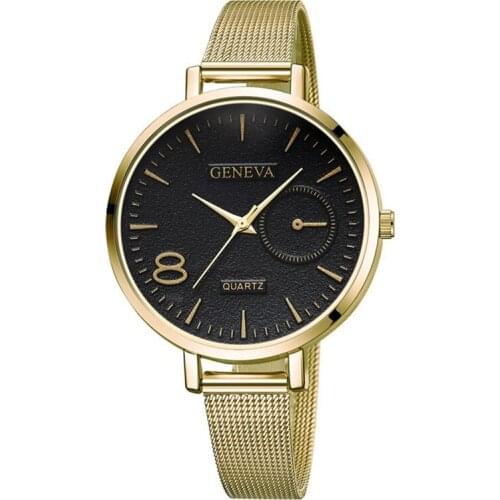 Famous Luxury Brand Ladies Watch Mesh Steel Slim Band Wrist Watch For Women Girl Bracelet Rose Gold Quartz Relogios Femininos