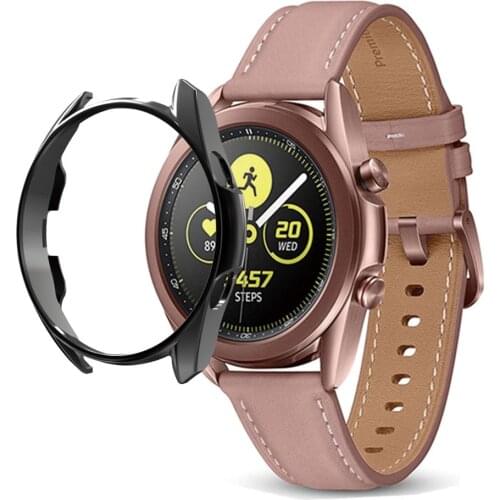 PC Case Cover for Samsung Galaxy Watch 3 45mm for Galaxy watch 3 41 mm PC Hard Protective Without Film Watch Protection Bumper