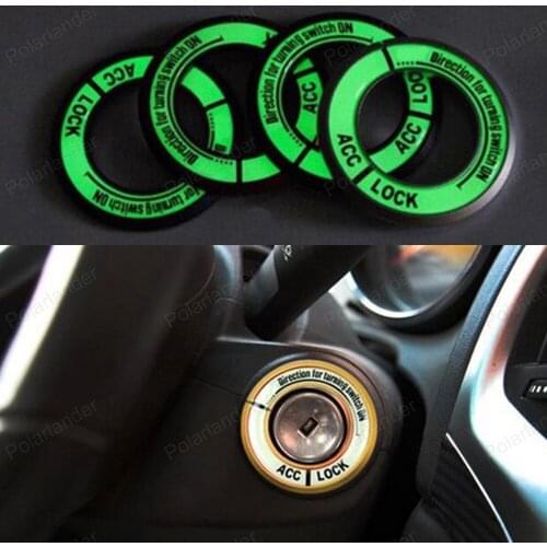 For K/ia K5 K3 K2 V/erna F/crte S/portage R Luminous decoration Glow ignition switch Sticker Key Ring cover