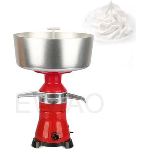 220V Electric Milk Butter Separator Milk Cream Centrifugal Machine Household Kitchen Food Processor 80L/h