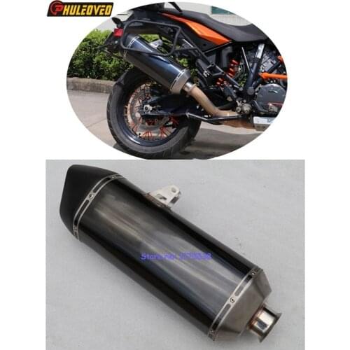 ID:60mm for KTM1290 1190 1090 KTM1290 ADV 1190 ADV 1090 ADV KTM1290 SDR 1190 SDR 1090 SDR Motorcycle Exhaust Muffler DB Killer