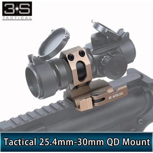 QD Scope Mount Tactical Dual Rings 25.4-30mm Picatinny Rail Mount QD Hunting M2 M3 Sight Mount Adapter For Kublai K1 M4