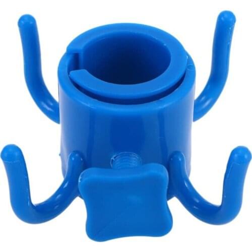 Beach Umbrella Hanging Hook, 4-prongs Plastic Umbrella Hook Hanging for Towels/Hats/Clothes/Camera/Sunglasses/Bags-Durab