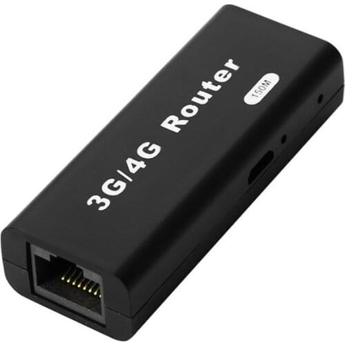 Mini 3G/4G WiFi Wlan Hotspot AP Client 150Mbps RJ45 USB Wireless Router