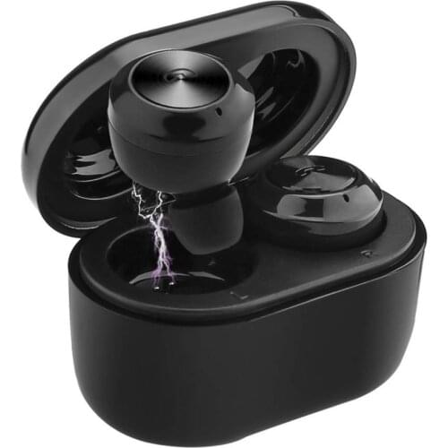True Wireless Earbuds Stereo Bluetooth Earphones Wireless Bluetooth Headphone Earphone with Built-in HD Mic and Charging Case