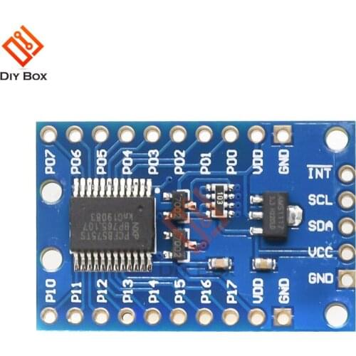 PCF8575TS Expansion Board I2C Communication Control 16 IO Ports For UNO R3 Relay Buzzer LED With Pin Connector