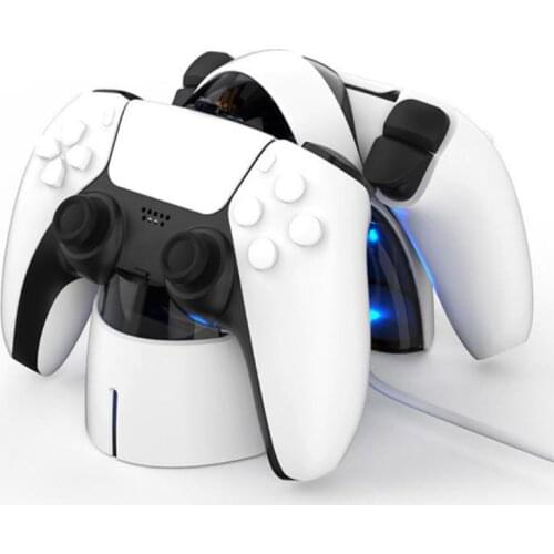 Stand Charger For PS5 wireless Controller Charging Base Fast Charger Dual Charging Dock Station Stand For PlayStation 5 Parts