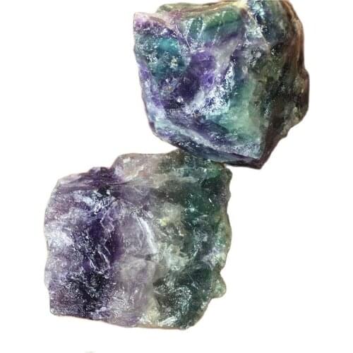 Natural fluorite raw stone mineral energy stone healing