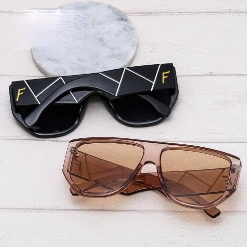 2021 Luxury Brand Designer Sunglasses Women Oversized Frame Fashion Vintage Sun Glasses Men Gradient Shades Eyeglasses UV400