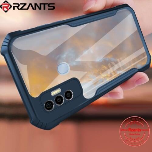 Rzants For Tecno Spark 7P Tecno Spark 7 Spark 6 6 Go Hard Shockproof Camera Protection Slim Funda Cover Thin Clear Casing