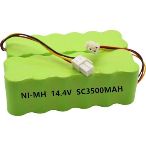 14.4V NI-MH SC Rechargeable Battery Pack 3.5Ah Vacuum Cleaner Robot For Samsung NaviBot SR8840 SR8845 SR8855 SR8895 VCA-RBT20