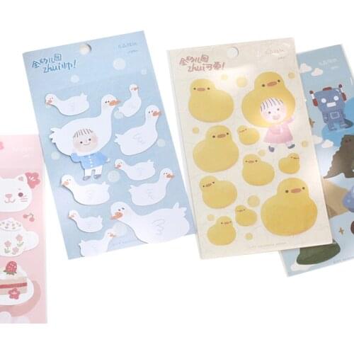 20 pack/lot Lovely Sprout Stickers Kawaii Diary Deco Scrapbooking Planner Paper Stickers Childrens Sticker