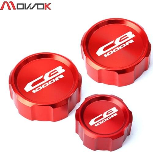For HONDA CB1000 R 2009-2016 2015 CB1000R Motorcycle Accessories Front Brake Clutch Rear Brakes Fluid Reservoir Cover Cap