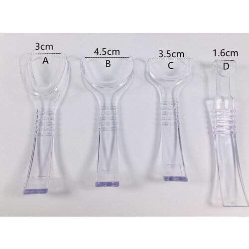 Type B 134℃ Autoclave Dental Cheek Retractor Teeth Whitening Opener Y-Shape Clear 4Type
