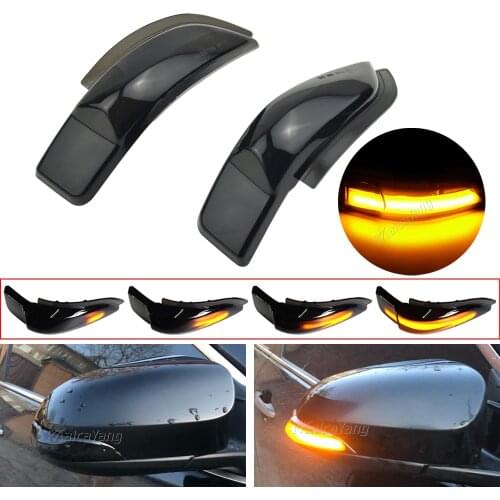 Car Side Mirror Blinker For Toyota Corolla Camry Prius C Avalon RAV4 Dynamic Turn Signal LED Light Sequential Lamp 2012-2016