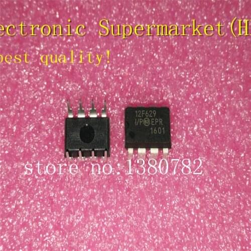 Free Shipping 10pcs/lots PIC12F629-I/P PIC12F629 DIP-8 IC In stock