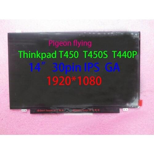For Thinkpad T450 T450S T440P 14" 30pin LCD 1920*1080 FRU 04X5916 00HT622