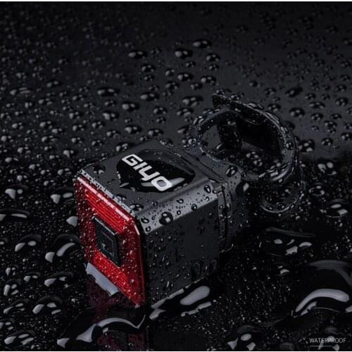 Smart Bicycle Light Rear Taillight Flashlight Signal Auto Brake Lamp USB Charging Bike Warning Light Bicycle Accessories